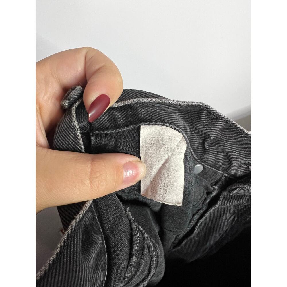 Vintage RoughRider Black wash denim jeans Waist size 26in - Picture 6 of 6